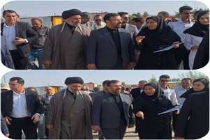 استاندار فارس با همراهی تعدادی از مسوولان استانی و شهرستانی، از بیمارستان در حال ساخت قادرآباد بازدید کرد