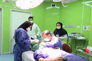حضور تیم پزشکی در شهر قادرآباد