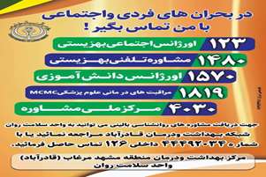 قادر است با استرس های عادی و  معمول زندگی، سازگاری داشته و از نظر شغلی مفید و سازنده باشد